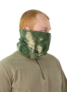 Баф Strike с утяжкой, флис 250, A-TACS Camo