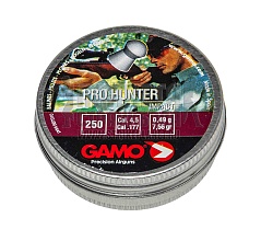 пули для пневматики gamo pro hunter 4.5мм 250шт