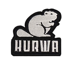 детальное фото Нашивка Strike "Bobr Kurwa" 60 мм интернет-магазин "Планета страйкбола"