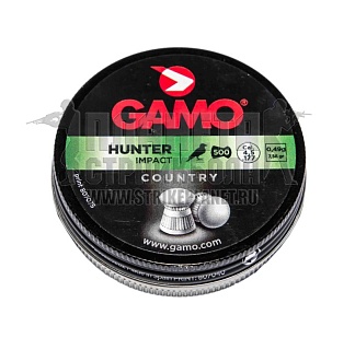 пули для пневматики gamo hunter 4.5мм 500шт