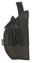 детальное фото Кобура для пистолета Strike правая, олива кордура интернет-магазин "Планета страйкбола"