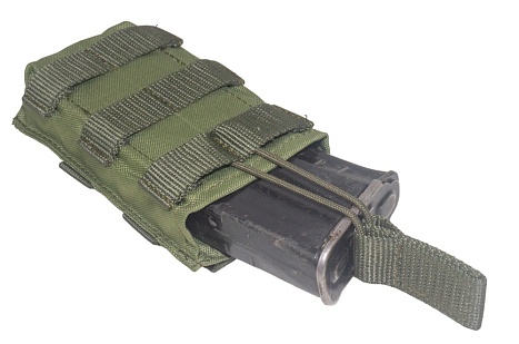 Подсумок под магазин АК / AR без клапана, хаки оксфорд