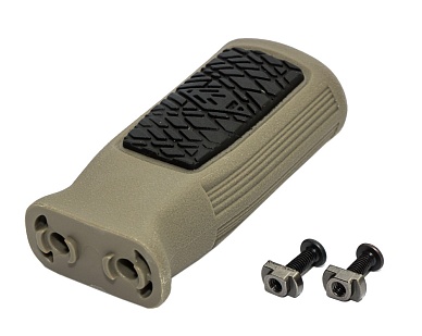 Рукоятка на цевье Big Dragon M-LOK tan-черная (bd9369deb)