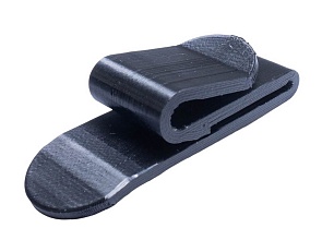 детальное фото Клипса Strike 65 x 25 мм на MOLLE, пластик, черный интернет-магазин "Планета страйкбола"