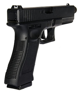 KJW Пистолет Glock 17, CO2, резьба под глушитель (kp-17-tbc.co2-bk)