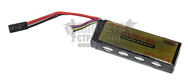 детальное фото для раздела Аккумулятор Firefox LiPo 11.1в, 1600мАч, 20C, блок интернет-магазин "Планета страйкбола»