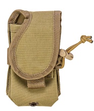 детальное фото Подсумок Strike под рацию, койот интернет-магазин "Планета страйкбола"