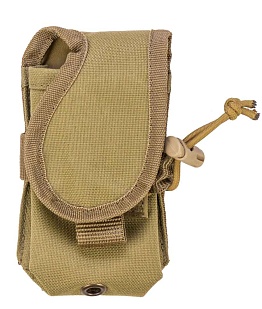 детальное фото Подсумок Strike под рацию, койот интернет-магазин "Планета страйкбола"