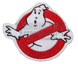 детальное фото Нашивка Zlo "Ghostbusters" белый интернет-магазин "Планета страйкбола"