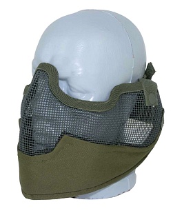 Маска Kingrin с защитой ушей олива (ma-10-od)
