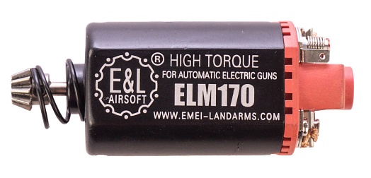 фото Мотор E&L High Torque усиленный М170, короткий шток интернет-магазин "Планета страйкбола"