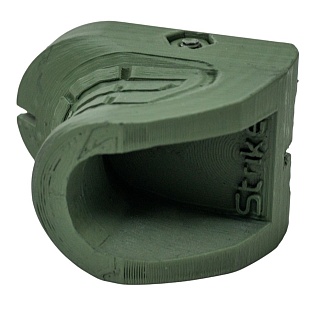 Рукоятка - упор на цевье Strike Zub, Олива, 3D печать пластик