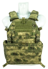 детальное фото Плитоносец ССО Панцирь 2.0 большой A-TACS FG Camo интернет-магазин "Планета страйкбола"