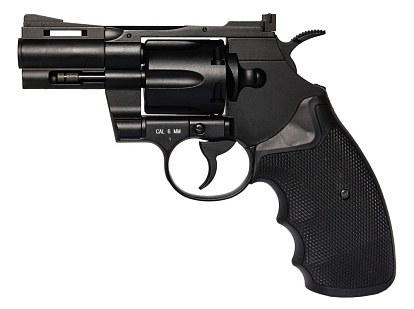 фото детально kwc револьвер colt python, 2.5", co2 (kc-66dhn) интернет-магазин "Планета страйкбола"