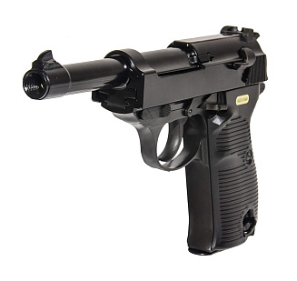 WE Пистолет Walther P38, greengas (we-p010lbox-bk)