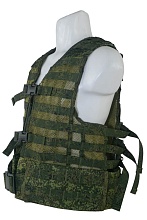 Жилет разгрузочный ЖТУ 6Ш117, жилетная основа УМТБС без подсумков, цифра ЕМР