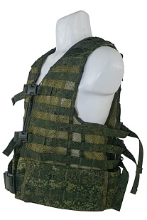 Жилет разгрузочный ЖТУ 6Ш117, жилетная основа УМТБС без подсумков, цифра ЕМР