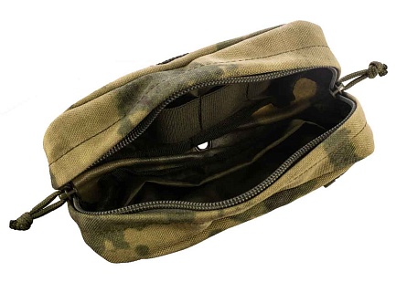 Подсумок Strike утилитарный горизонтальный малый v1, A-TACS Camo прайм