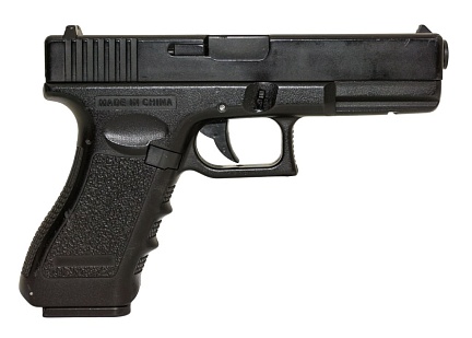 детальное фото для раздела Пистолет Cyma Glock 18C, электро (cm030), 50 м/с, полный комплект (Б/У) интернет-магазин "Планета страйкбола»