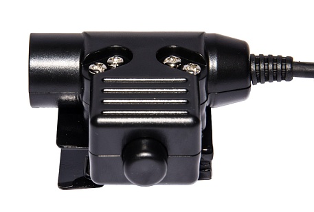 Кнопка для рации Kingrin выносная U94 Kenwood черная (hd-ptt-u94-kw-bk)