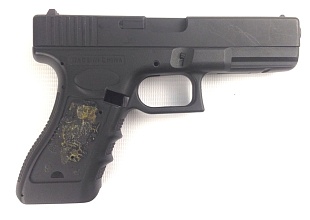 детальное фото для раздела Cyma внешний корпус пистолета Glock 18 (cm030), отсутствуют накладки на рукоять (Уценка) интернет-магазин "Планета страйкбола»
