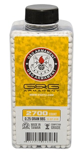 детальное фото для раздела Шары G&G 0.25г. 2700шт. бутылка (g-07-218) интернет-магазин "Планета страйкбола»
