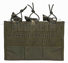 детальное фото Подсумок магазина АКМ 3шт. ССО вкладыш в жилет "Панцирь" A-TACS FG Camo интернет-магазин "Планета страйкбола"