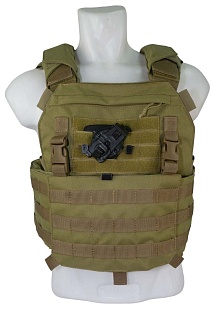 Кобура Strike TRIG для пистолета Colt Hi Capa на MOLLE, пластик, черный