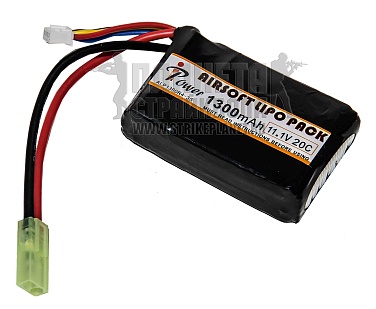 детальное фото для раздела Аккумулятор iPower LiPo 11.1В, 1300мАч, 20C, блок интернет-магазин "Планета страйкбола»
