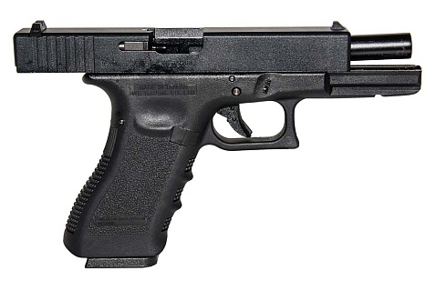 WE Пистолет Glock 17 gen.3, greengas (we-g001a-bk)