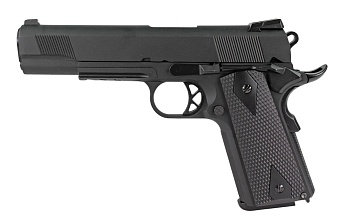 фото детально we пистолет colt m1911 a1, greengas we-e001b интернет-магазин "Планета страйкбола"