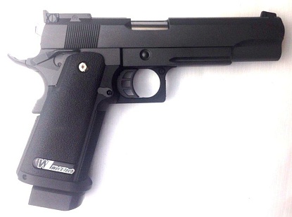 WE Пистолет Colt M1911 Hi-Capa 5.1 R-version, CO2 (WE-001CB)