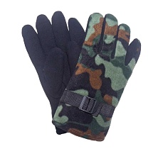 Перчатки RusForce Outpost флис, камуфляж (out-zfp-grmc)