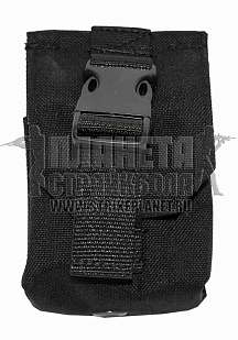 детальное фото Подсумок под гранату Tornado черный (ta_gp1_bk) интернет-магазин "Планета страйкбола"