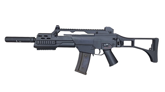 Автомат G36 (cm011) 112 м/с, глушитель (Б/У)
