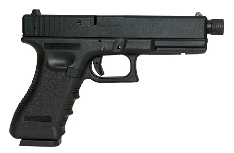 Пистолет KJW Glock 18 CO2 резьба под глушитель (kp-18-tbc.co2-bk)