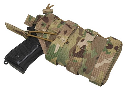 Кобура для пистолета c ЛЦУ/фонарем Strike правая, мультикам