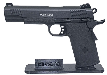 подставка strike для пистолета colt hi capa, 3d печать пластик