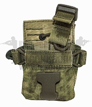 детальное фото Подсумок под рацию ССО ПРС 2 molle A-TACS FG Camo (129259) интернет-магазин "Планета страйкбола"