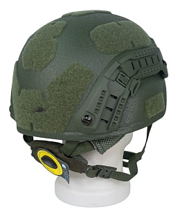 Шлем баллистический, аналог MICH 2000 V2, класс защиты NIJ IIIA, олива (Б/У)