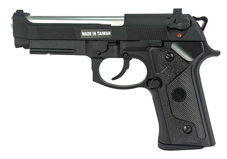 фото детально пистолет kjw beretta m9 iafm elite (ia) greengas интернет-магазин "Планета страйкбола"