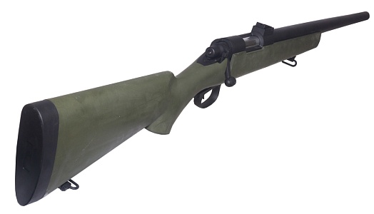 Snow Wolf Винтовка VSR-10 спринг, оптический прицел, прорезиненное ложе, олива (sw-10g+)