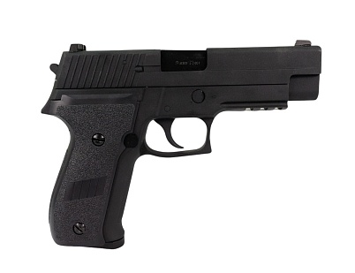 WE Пистолет Sig Sauer P226 Rail, greengas (we-f001a)