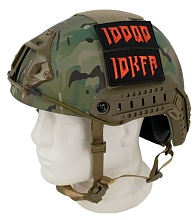 Нашивка Strike "Doom IDDQD & IDKFA", черный, 2 шт.