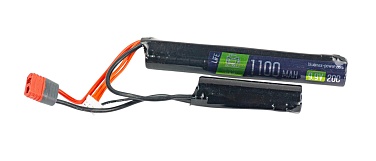 детальное фото для раздела Аккумулятор BlueMax Life 1100mah 9.9v 20c нунчаки Т-разъем интернет-магазин "Планета страйкбола»