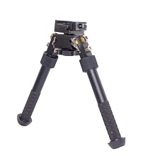 Сошки складные телескопические V9, черные (v9risbk)