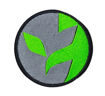 детальное фото Нашивка Strike "Cyberpunk 2077. Корпорация Биотехника / Biotechnica" 70 мм интернет-магазин "Планета страйкбола"