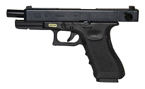 Пистолет WE Glock 35 gen.3 greengas (we-g009a-bk)