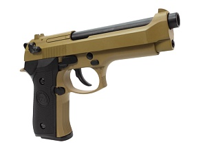 Пистолет WE Beretta M92FS greengas tan(gp301t)