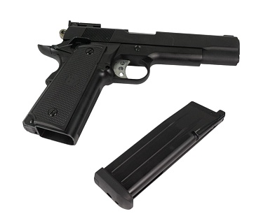 WE Пистолет Colt 1911 P14, greengas (WE-E004B)